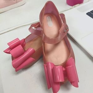 Mini Melissa pink shoes